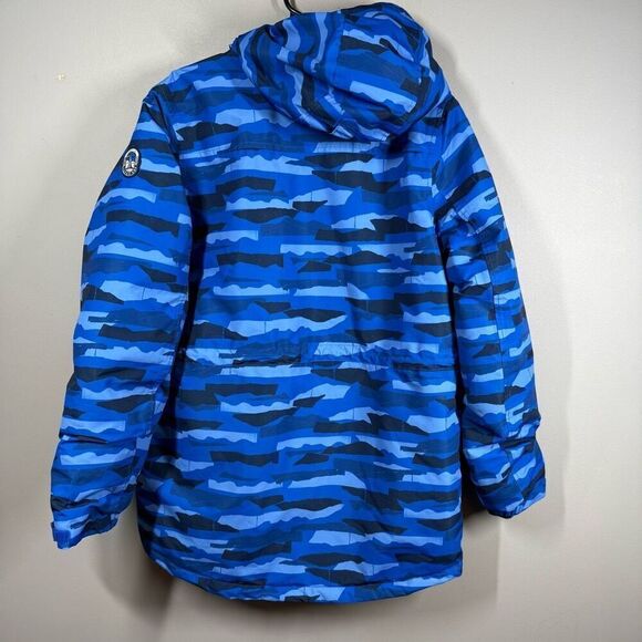 Lands’ End Grow-A-Long Kids Squall Waterproof Insulated Winter Parka XXL 18 - Picture 11 of 13